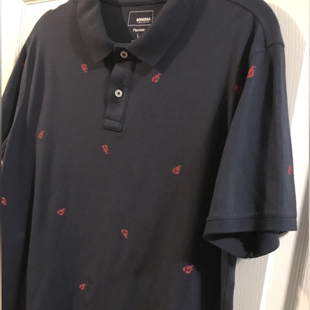 Mens Dark Navy blue Polos Shirt